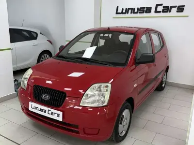 Usado Kia Picanto EX 65 CV (47 kW) 2004 Rojo Utilitario