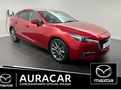Usado Mazda 3 Edition 105 CV (77 kW) 2018 Rojo Berlina