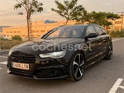 Usado Audi A6 Competition 326 CV (239 kW) 2016 Negro Familiar
