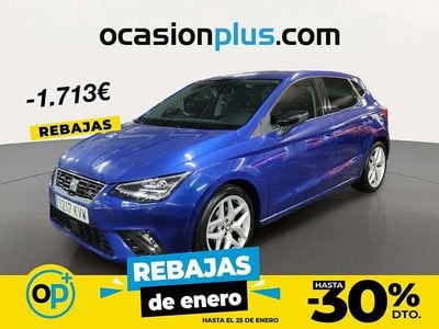 Azul Usado 2019 Seat Ibiza FR Berlina | 13.590 € (Precio justo)