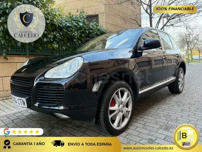 Usado Porsche Cayenne Turbo 450 CV (330 kW) 2004 Negro SUV