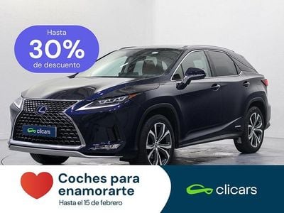 Usado Lexus RX450h Executive Line 313 CV (230 kW) 2021 Azul SUV