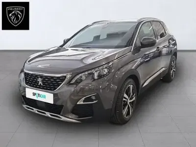 Usado Peugeot 3008 GT-line 130 CV (95 kW) 2017 Gris SUV