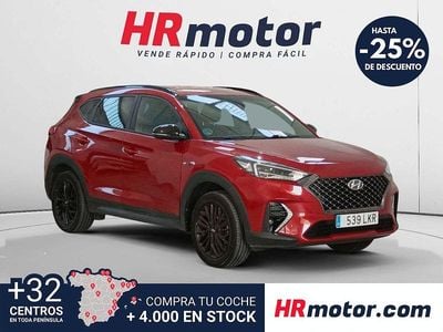 Usado Hyundai Tucson N Line 132 CV (97 kW) 2020 Rojo SUV