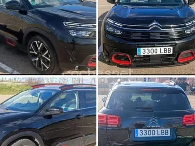 Usado Citroën C5 Aircross Shine 131 CV (96 kW) 2019 Negro SUV