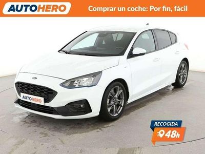 Usado Ford Focus ST-Line 125 CV (91 kW) 2021 Blanco Berlina