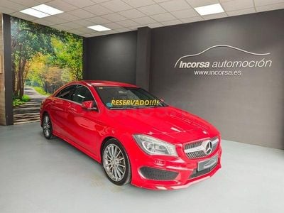 Usado Mercedes CLA200 AMG line 136 CV (100 kW) 2015 Rojo Berlina