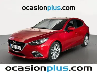 Usado Mazda 3 Luxury 105 CV (77 kW) 2016 Rojo Utilitario