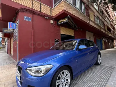 Usado BMW 116 Comfort Edition 116 CV (85 kW) 2014 Azul Utilitario