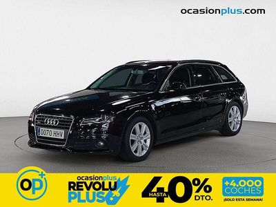 Usado Audi A4 S-Line 211 CV (155 kW) 2011 Negro Familiar