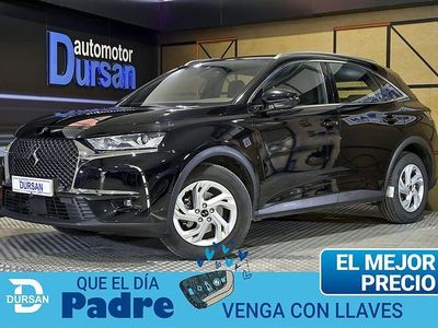 Usado DS Automobiles DS7 Crossback Be Chic 131 CV (96 kW) 2019 Negro SUV