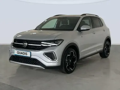 Usado VW T-Cross R-line 116 CV (85 kW) 2025 Gris plata SUV