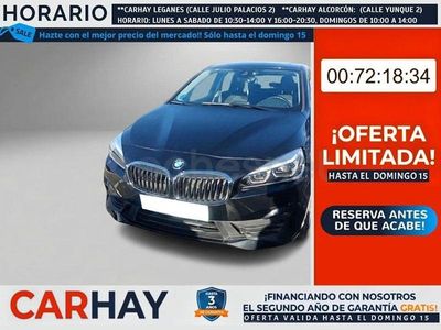 Usado BMW 225 Active Tourer iPerformance 220 CV (161 kW) 2021 Negro Monovolumen