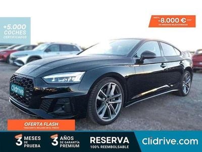 Begagnad Audi A5 Sportback Premium 204 HK (150 kW) 2022 Svart Halvkombi