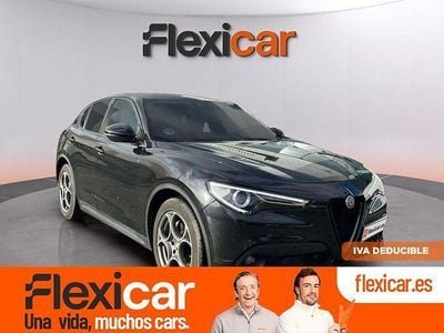 Usado Alfa Romeo Stelvio Sprint 160 CV (117 kW) 2022 Negro SUV