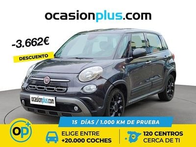 Usado Fiat 500L Cross 95 CV (69 kW) 2021 Gris Monovolumen