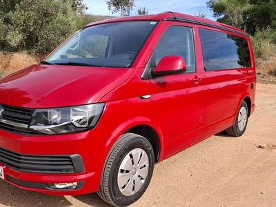 Rojo Usado 2017 VW California Beach Van | 39.990 € (Precio justo)