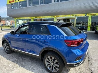 Azul Usado 2019 VW T-Roc Sportline SUV | 19.900 € (Precio justo)