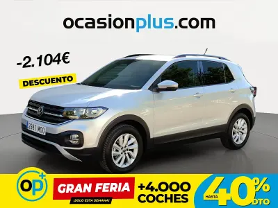 Usado VW T-Cross Advance 110 CV (80 kW) 2023 Gris SUV
