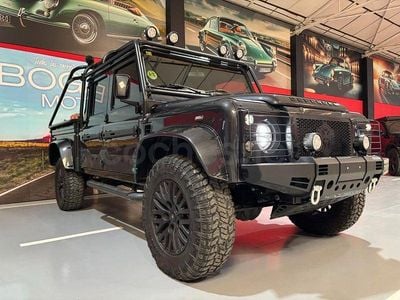 Usado Land Rover Defender S 122 CV (89 kW) 2008 Negro Pickup/Camioneta