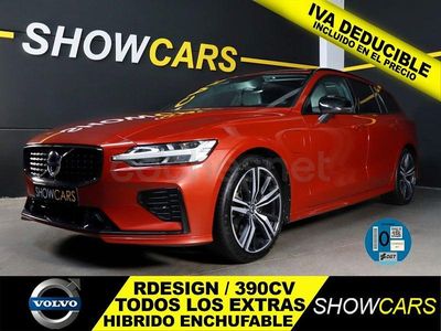 Usado Volvo V60 R-Design 390 CV (286 kW) 2022 Rojo Familiar