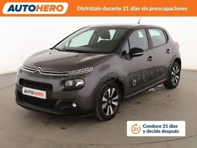 Usado Citroën C3 Feel 100 CV (73 kW) 2019 Gris / plata Utilitario