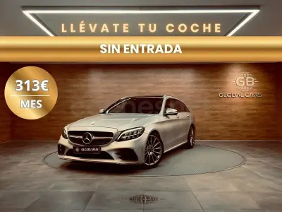 Usado Mercedes C300 258 CV (189 kW) 2019 Gris / plata Familiar