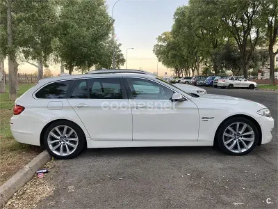 Usado BMW 525 218 CV (160 kW) 2011 Blanco Familiar