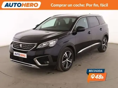 Usado Peugeot 5008 Allure 131 CV (96 kW) 2019 Negro SUV