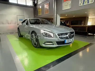 Usado Mercedes SL400 333 CV (244 kW) 2016 Gris / plata Descapotable
