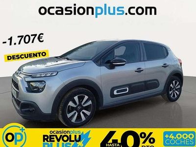 Usado Citroën C3 PureTech 82 CV (60 kW) 2023 Plateado Utilitario
