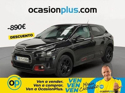 Usado Citroën C4 Feel 110 CV (80 kW) 2018 Negro SUV