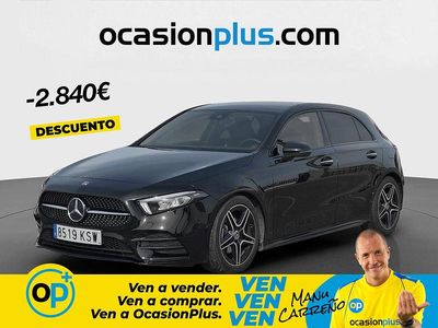 Usado Mercedes A200 163 CV (119 kW) 2019 Negro Berlina