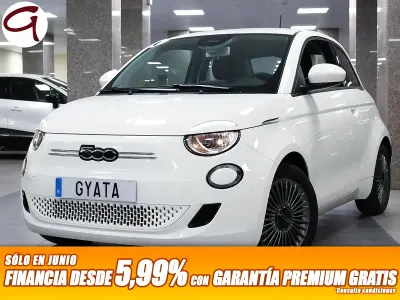 Usado Fiat 500e Action 69 kW (95 CV) 2021 Blanco Utilitario