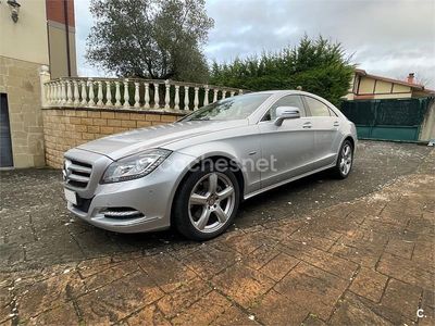 Usado Mercedes CLS350 265 CV (194 kW) 2011 Gris / plata Berlina