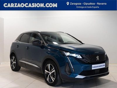 Azul Usado 2021 Peugeot 3008 GT | 24.995 € (Caro)