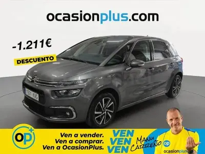 Usado Citroën C4 SpaceTourer Feel 130 CV (95 kW) 2019 Gris / plata Monovolumen