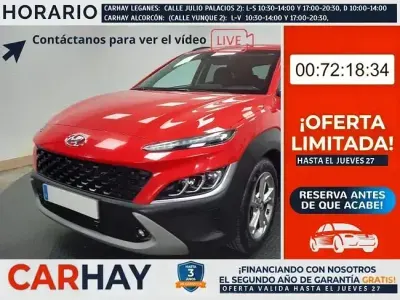 Usado Hyundai Kona 121 CV (88 kW) 2022 Rojo SUV