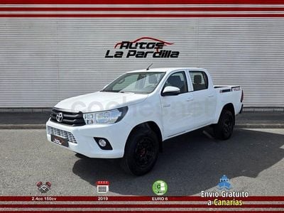 Usado Toyota HiLux 150 CV (110 kW) 2019 Blanco Pickup/Camioneta