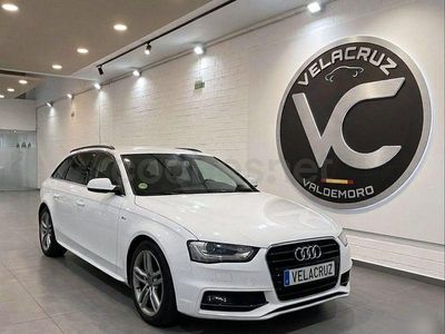 Usado Audi A4 S-Line 150 CV (110 kW) 2015 Blanco Familiar