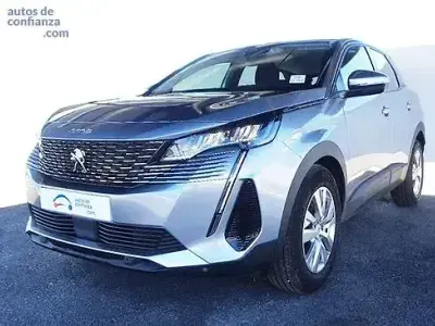 Usado Peugeot 3008 Active 130 CV (95 kW) 2021 Gris SUV