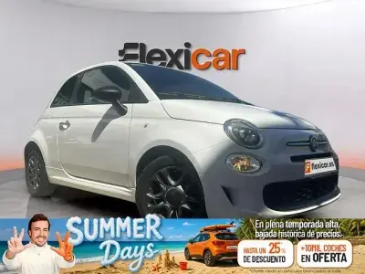 Usado Fiat 500 Club 70 CV (51 kW) 2022 Blanco Utilitario