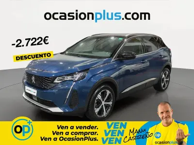 Usado Peugeot 3008 GT 130 CV (95 kW) 2024 Azul SUV