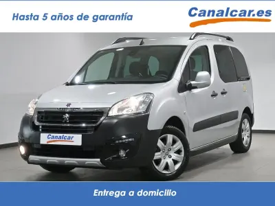 Usado Peugeot Partner Tepee Outdoor 99 CV (72 kW) 2016 Gris Monovolumen