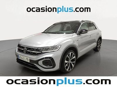 Usado VW T-Roc R-line 150 CV (110 kW) 2022 Gris plata SUV