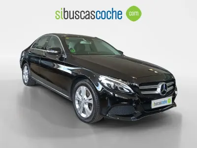 Usado Mercedes C220 Avantgarde 170 CV (125 kW) 2016 Negro Familiar