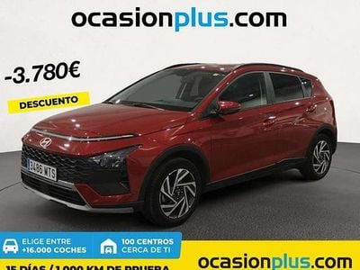 Rojo Usado 2024 Hyundai Bayon SUV | 16.682 € (Precio justo)