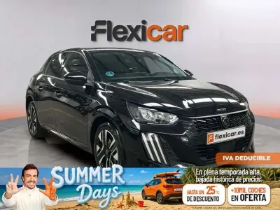 Usado Peugeot 208 Allure 101 CV (74 kW) 2025 Negro Utilitario
