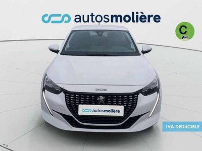 Usado Peugeot 208 Active 102 CV (75 kW) 2021 Blanco Utilitario