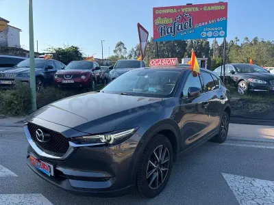 Usado Mazda CX-5 150 CV (110 kW) 2018 Gris / plata SUV